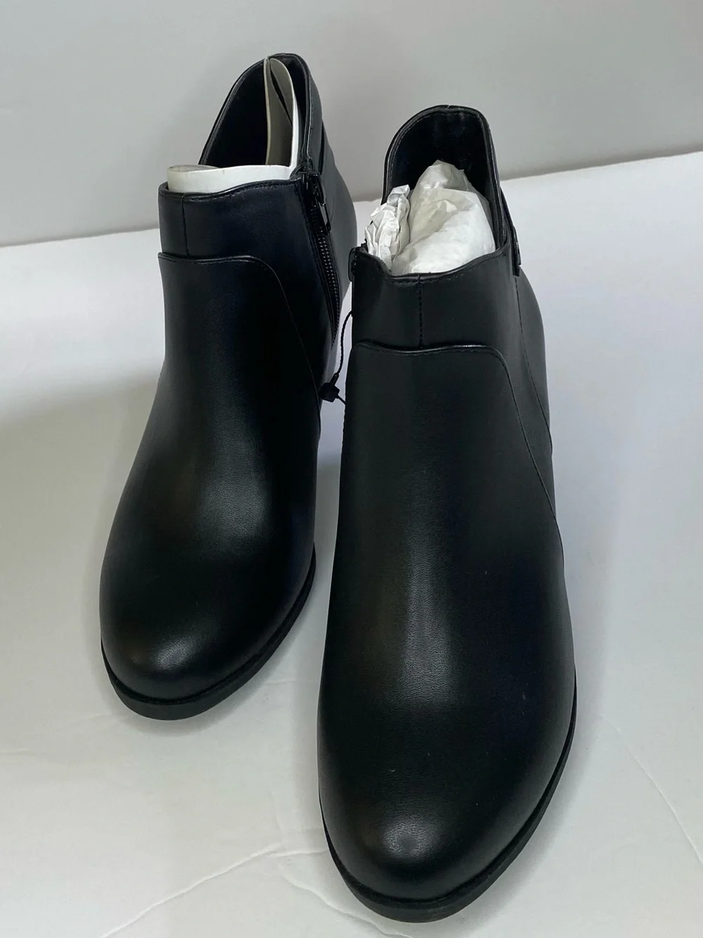 Giani Bernini Black Block Heel Ankle Bootie - NEW IN BOX